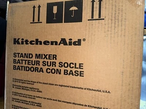 KitchenAid 5 Qt Artisan 325W Tilt-Head Stand Mixer w/ Glass Bowl-Contour Silver - Bild 1 von 3