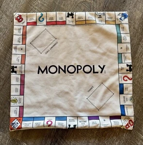 Monopoly Board Throw Pillow Square Case Cover - Picture 1 of 4