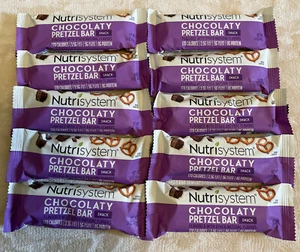 💕 10 Nutrisystem Chocolate Pretzel Bar Chocolatey SNACK BB April 2026 - Picture 1 of 1