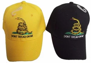 NEW DONT TREAD ON ME BASEBALL STYLE HAT cap gadsden culpeper tea party flag A148 - Picture 1 of 3