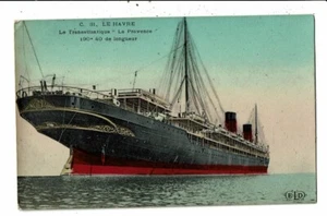 CPA Carte Postale- France-Le Transatlantique La Provence --1907 VM12700 - Picture 1 of 2