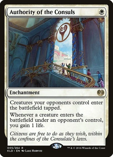 Authority of the Consuls - Kaladesh Magic the Gathering MTG NM - Image 1 of 1