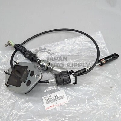 CABLE DE PALANCA DE CAMBIOS DE TRANSMISIÓN ATM 2,5 L ORIGINAL TOYOTA 13-18 RAV4 33820-42370 Foto 1 de 3