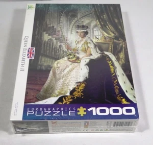 Reina Isabel II - Rompecabezas Eurográfico - Rompecabezas 1000 Piezas (Nuevo/Sellado) - Imagen 1 de 5