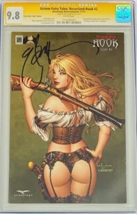 Grimm Fairy Tales Neverland Hook #2 WW Austin LTD 250 Signed EBAS CGC 9.8 SS GFT - Picture 1 of 1