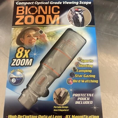Bionic Zoom - Compact Optical Grade Viewing Scope, 8x Zoom - As Seen on TV GR11 - Image 1 of 4