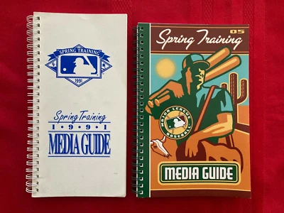 1991-2011 MLB Spring Training Media Guide / You Pick 'em / Jeter / Ripken Jr. Foto 1 de 4