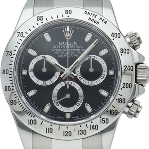 ROLEX Cosmograph Daytona Watch New Buckle 116520 (Runtime) Stainless Steel m... - Picture 1 of 6