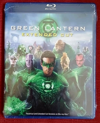 Green Lantern (Extended Cut) (Blu-ray, 2011) Brand New! - Image 1 of 3