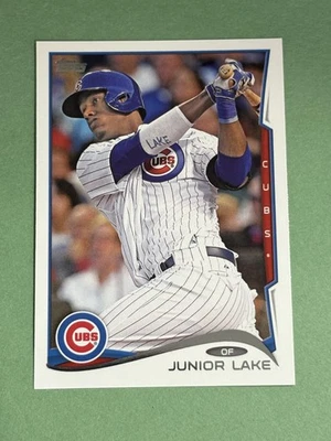 Junior Lake 2014 Topps Chicago Cubs #10 Y237 - Image 1 of 2