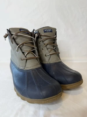 Mujer Talla 9.5 SPERRY Impermeable Goma Pato Botas Azul Marino y Gris, STS80525 Foto 1 de 4