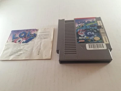 Adventures of Lolo 3 (Nintendo NES, 1991) Authentic VGC FULLY TESTED!!! - Image 1 of 3