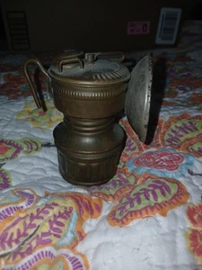 Auto-Lite Universal Lamp Co. Miner's Carbide Miner's Cap Lamp - Picture 1 of 9
