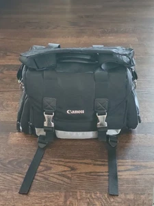 Canon 200DG Kameratasche groß digital SLR Objektiv Etui Gadget schwarz + Schultergurt - Bild 1 von 8
