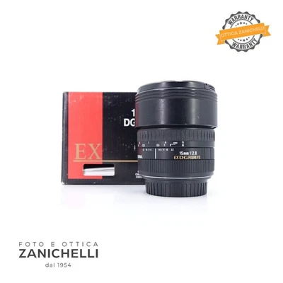 Sigma 15Mm F/2.8 Ex Dg Ojo De Pez (Canon) Usado (F982) - Imagen 1 de 4