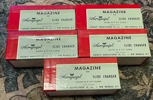 5 Magazine Automatic Slide Changer w/ Slide Frames - For Airequipt Projector 2x2 - Picture 1 of 4