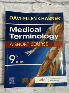 Medical Terminology: A Short Course 9th Edition by Davi-Ellen Chabner Paperback - Picture 1 of 3