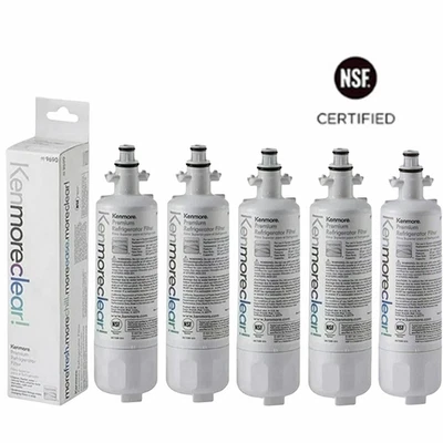 5 Pack Kenmore 9690 469690 Replacement Refrigerator Water Filter 46-9690 - Image 1 of 4