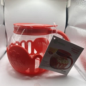 Mikrowelle Silikon Popcorn Popper Maschine Faltbar Schüssel Heißluft Spülmaschinenfest - Bild 1 von 4