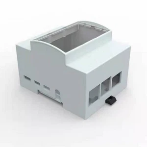 Hutschienengehäuse für Raspberry Pi 4 Gehäuse Case Hutschiene Kunststoff - Afbeelding 1 van 3