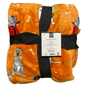 Member's Mark Reversible Velvety Soft Halloween Lounge Throw Blanket, 60" x 70" - Picture 1 of 2