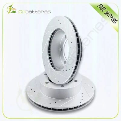 Front Brake Discs Rotors For TOYOTA 4RUNNER 1996-2002 297mm  1995-1998 TACOMA - Image 1 of 4