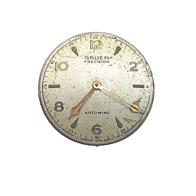 Reloj Gruen 460ss Autowind Movimiento Parachoques "Good Balance" Piezas Reloj Foto 1 de 3