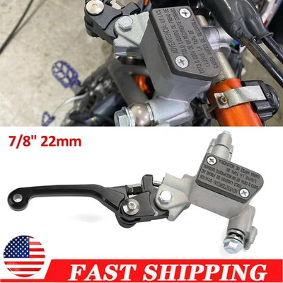 Рычаг главного цилиндра насоса переднего тормоза 7/8 дюйма для YAMAHA YZ 65 80 85 125 125X 426F - Изображение 1 из 4