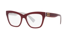 NEW Miu Miu MU03UV-10D1O1-52 Eyeglasses 52mm 100% Authentic - Picture 1 of 7