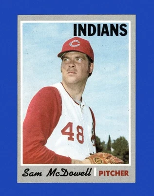 1970 Topps Set-Break #650 Sam Mcdowell NR-MINT *GMCARDS* - Image 1 of 2