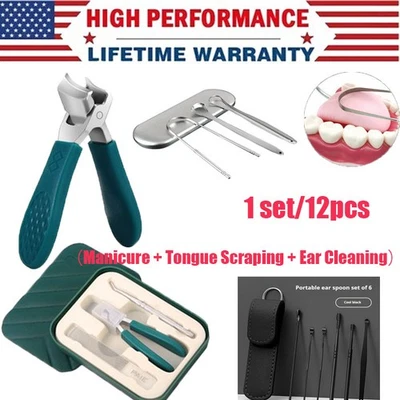 Juego de cortaúñas de pico de águila cortaúñas juego biselado águila de lujo Foto 1 de 4