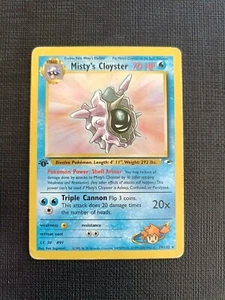 29/132 Misty ’S Cloyster (Eng) - Pokemon - Gym Heroes Zuerst Edition A12 - Bild 1 von 2