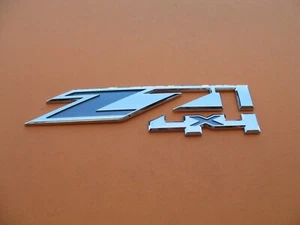 14 15 16 17 18 GMC SIERRA SILVERADO Z71 4X4 CHROME EMBLEM LOGO BADGE SIGN A4221 - Picture 1 of 5