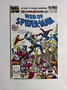 Web Of Spider-Man #5 (1989) 9.2 NM Marvel Key Issue 1st Silver Sable High Grade - Bild 1 von 10