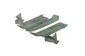CLASSIC FIAT 500 D RUBBER MAT SET 5 PIECE INTERIOR CARPET KIT TRIM BLACK LHD NEW - Picture 1 of 4