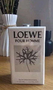 LOEWE POUR HOMME 50 ml. eau de toilette spray 1.7 Fl. Oz. FORMATO ANTIGUO - Imagen 1 de 6