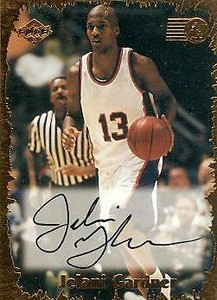Jelani Gardner autographed Basketball Card 1999 Collectors Edge #RR-17