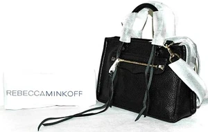 Rebecca Minkoff 'Micro Regan' Satchel, Gold tone hardware - $225 - Picture 1 of 11