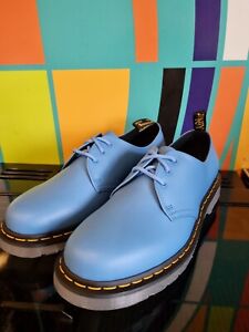 Dr.Martens 1461 Iced Mid Blue Smooth Leather Unisex Shoes uk9 eu43