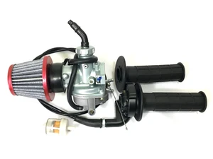 Carburetor & Twist Casting & Cable for Honda CT90 1971-1979 CT110 1980-1986 - Foto 1 di 4