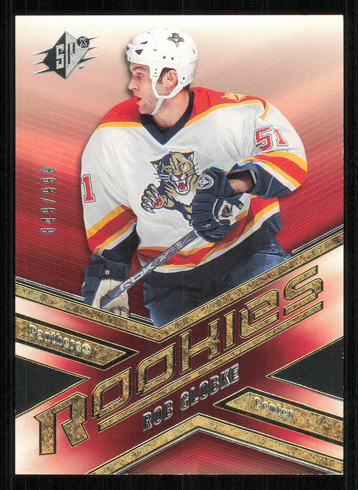 2005-06 SPx #262 Rob Globke RC /999 - Image 1 of 2