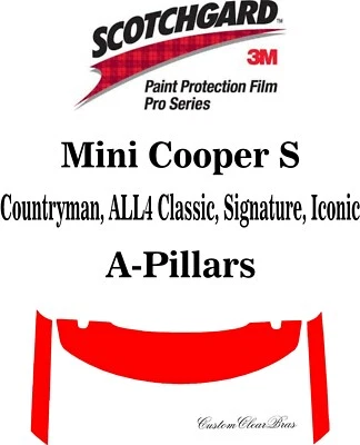 Película de protección de pintura 3M Scotchgard serie Pro 2021 2022 Mini Cooper S Foto 1 de 3