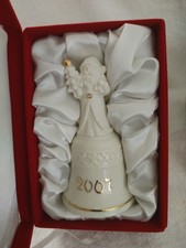 St Nicholas Square Porcelain Santa Bell 2007.