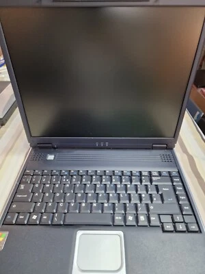 Evesham Model 8889 Retro Laptop 15" AMD Sempron 3000+ For Parts Read Description - Image 1 of 4