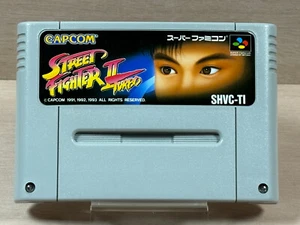Street Fighter II 2 Turbo Super Famicom SFC NTSC-J Japan - Foto 1 di 4