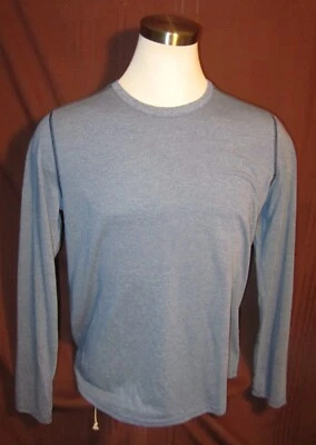 Camisa de manga larga Under Armour Threadborne para hombre, azul, talla L, nueva, regular $40 Foto 1 de 4