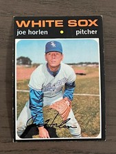 1971 Topps Joe Horlen #345 Chicago White Sox 