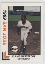1989 Best San Jose Giants Elanis Westbrooks #13