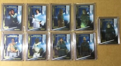 2019 Topps Star Wars Masterwork Heroes Of The Rebellion Partial Set Canvas /25  - Image 1 of 4