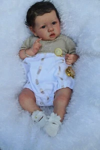 Lillbees PEDIDO PERSONALIZADO Reborn Saskia de Bonnie Brown certificado de autenticidad genuino - Imagen 1 de 15